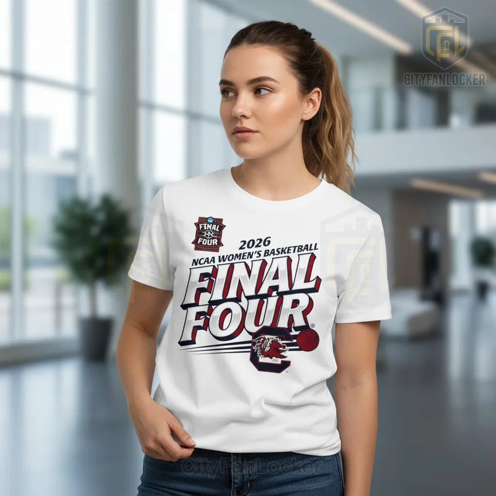 NCAA Women’s Basketball Final Four 2026 South Carolina Gamecocks Graphic T-Shirt