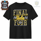 NCAA Women’s Final Four 2026 UCLA Bruins Commemorative Black T-Shirt