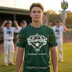 NCISAA 1A Baseball Champions 2026 Crossroads Christian T-Shirt