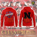Nebraska 2026 Big Ten Softball Champions Limited Edition Hoodie