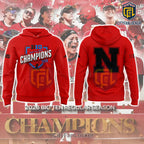 Nebraska 2026 Big Ten Softball Champions Limited Edition Hoodie