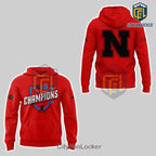Nebraska 2026 Big Ten Softball Champions Limited Edition Hoodie