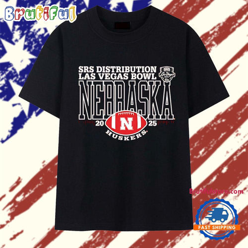 Nebraska Cornhuskers 2025 Srs Distribution Las Vegas Bowl T Shirt