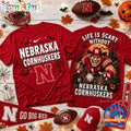 Nebraska Cornhuskers 2026 NCAA Halloween New Design 3D Shirt
