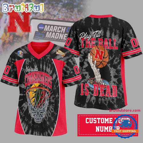 Nebraska Cornhuskers 2026 NCAA March Madness Basketball Jersey Shirt