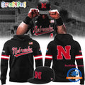 Nebraska Cornhuskers Baseball Back in Black Hoodie Shirt
