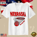 Nebraska Cornhuskers Basketball 2025-2026 Season Go Big Red T-Shirt