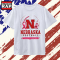 Nebraska Cornhuskers Football Fight Together Breast Cancer Awareness T Shirt