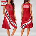Nebraska Cornhuskers NCAA Team Pride Women’s Sleeveless Dress