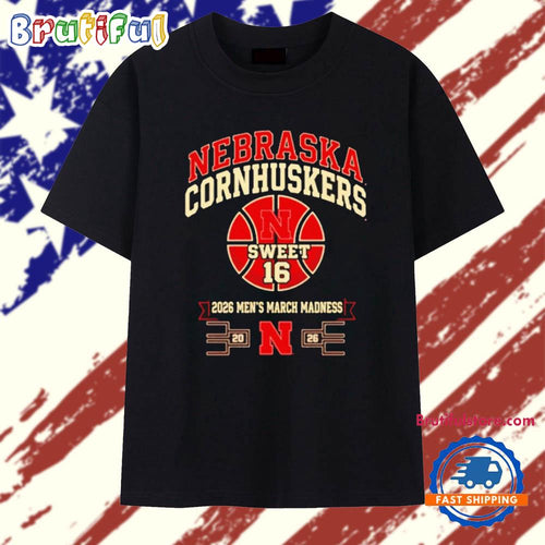 Nebraska Cornhuskers Sweet 16 2026 Men’s March Madness classic T Shirt