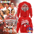 Nebraska Cornhuskers Volleyball 2025 Champions Limited Edition Sweatshirt