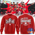 Nebraska Huskers Back To Back Big Ten Women’s Volleyball Regular Season Champions Hoodie T-Shirt