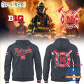 Nebraska Huskers Baseball x Firefighter Appreciation Night 3D All OVer Print Hoodie T-Shirt