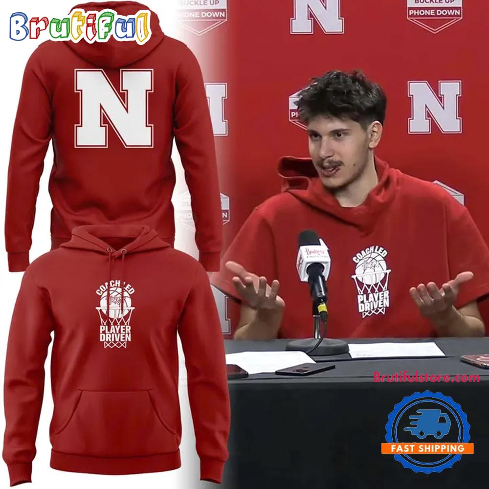 Nebraska Huskers Men’s Basketball 2026 Berke Buyuktuncel Hoodie Shirt