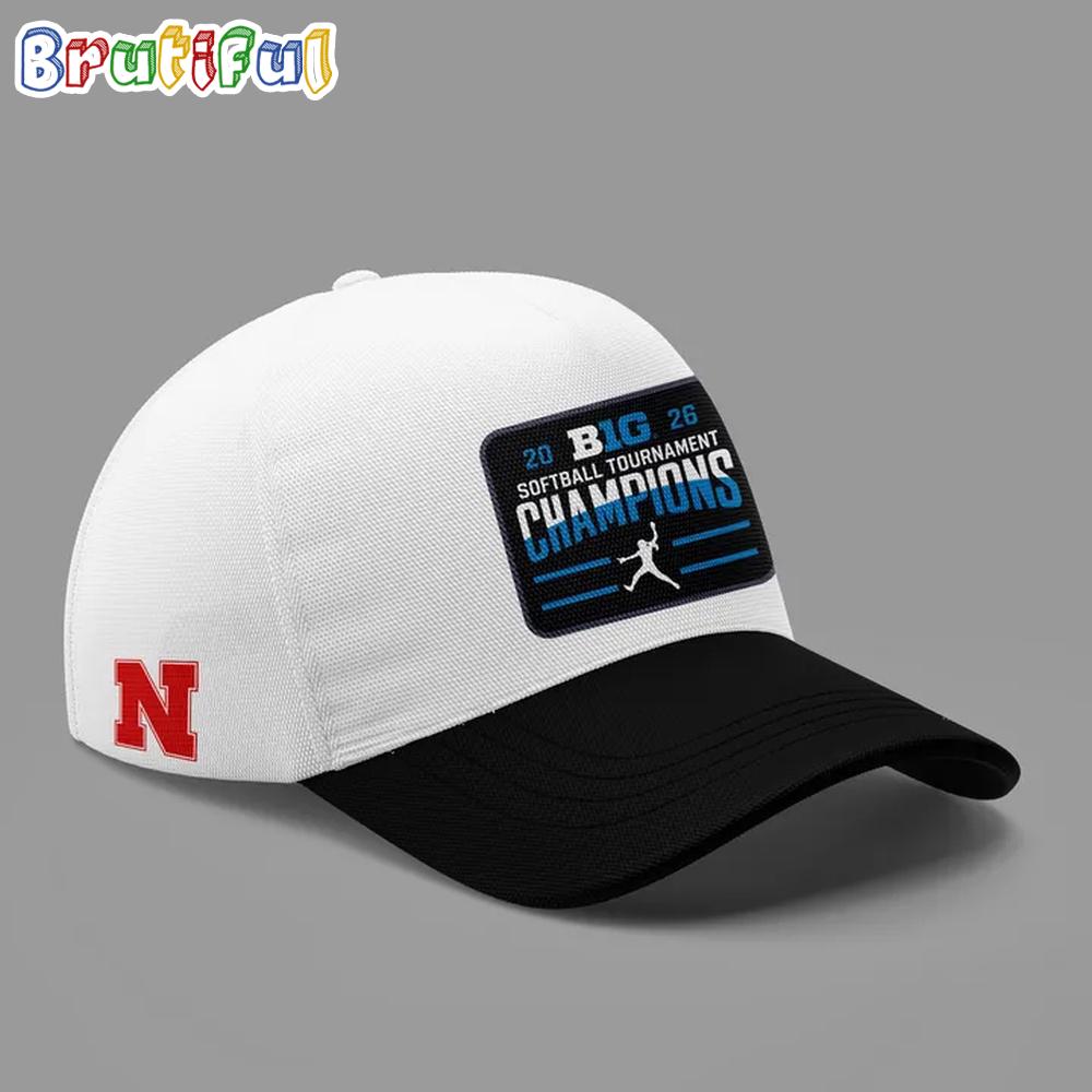 Nebraska Huskers Softball Big 10 Tournament Champions 2026 Classic Cap