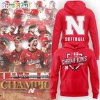 Nebraska Huskers Softball Big 10 Tournament Champions 2026 Hoodie T-Shirt