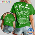 New England Patriots 2026 NFL Kiss Me St. Patricks Day All Over Print Shirt