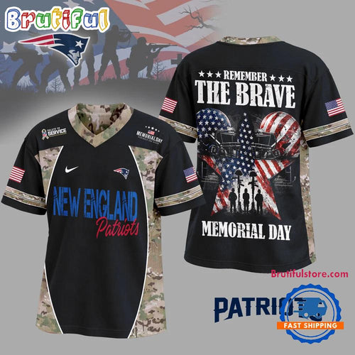 New England Patriots 2026 NFL Memorial Day New Design Football Jersey