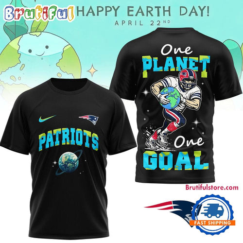 New England Patriots 2026 NFL x Earth Day Limited Edition 3D T Shirt