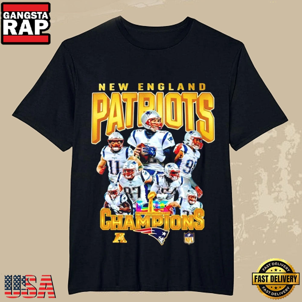New England Patriots 2026 Super Bowl Championship Graphic T-Shirt