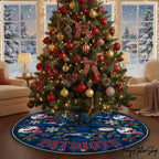 New England Patriots Christmas Tree Skirt