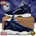 NFL New England Patriots New Design Air Jordan 13 Running Sneakers Shoes For Fans