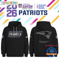 New England Patriots NFL Crucial Catch 2026 Limited Edition Black Hoodie Shirt