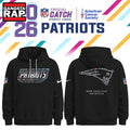 New England Patriots NFL Crucial Catch 2026 Limited Edition Black Hoodie Shirt, Football New Design Shirt