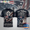 New England Patriots NFL Faith Family Limited Edition 3D Shirt