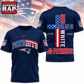 New England Patriots NFL God America 250 Years Limited Edition 3D T Shirt