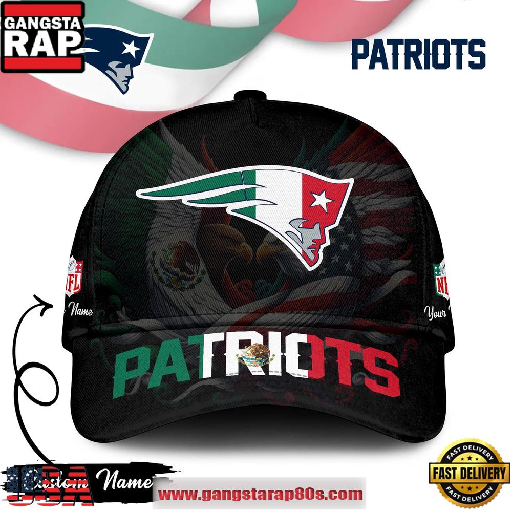 New England Patriots NFL MEXICAN New Design 2026 Baseball Cap Hats