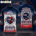 New England Patriots NFL Pride Loyalty Tradition 3D Shirt