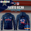 New England Patriots Puerto Rican Heritage 2025 Hoodie Shirt