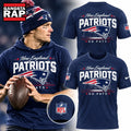 New England Patriots We Are All Patriots Storm Blue T Shirt