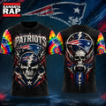 New England Patriots x Grateful Dead Night T Shirt