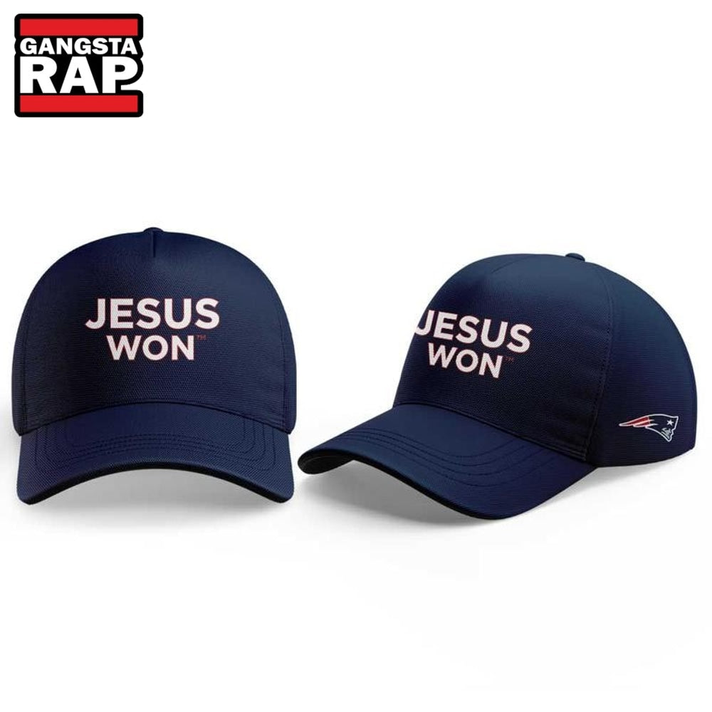 New England Patriots x Jesus Won 2026 Special New Cap