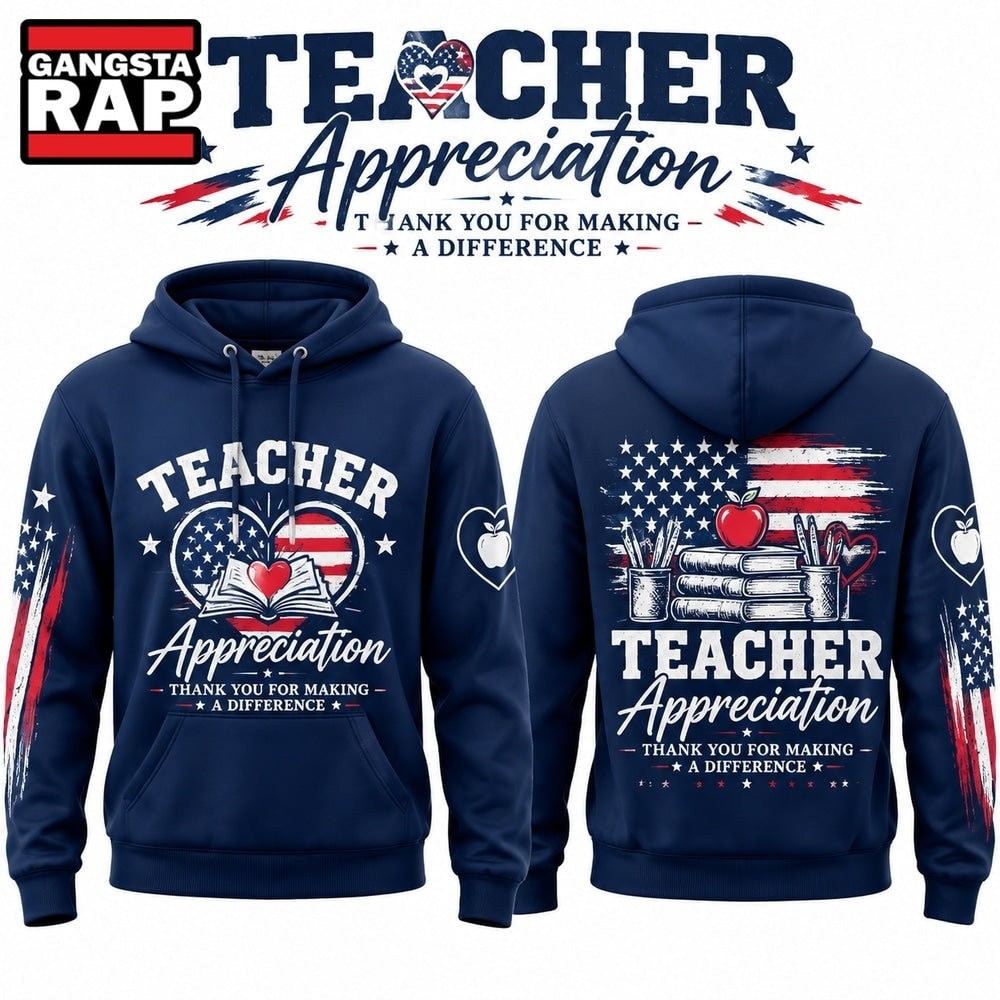 New England Patriots x Teacher Appreciation Night 2026 Hoodie