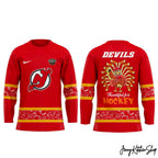 New Jersey Devils Happy Thanksgiving 2025 Limited Hockey Jersey