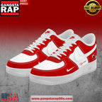 New Jersey Devils Hockey Custom Air Force 1 Running Sneakers