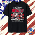 New Jersey Devils Legends Greatness Vintage Hockey T Shirt