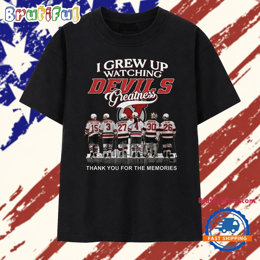 New Jersey Devils Legends Thank You For The Memories Graphic 2026 T Shirt