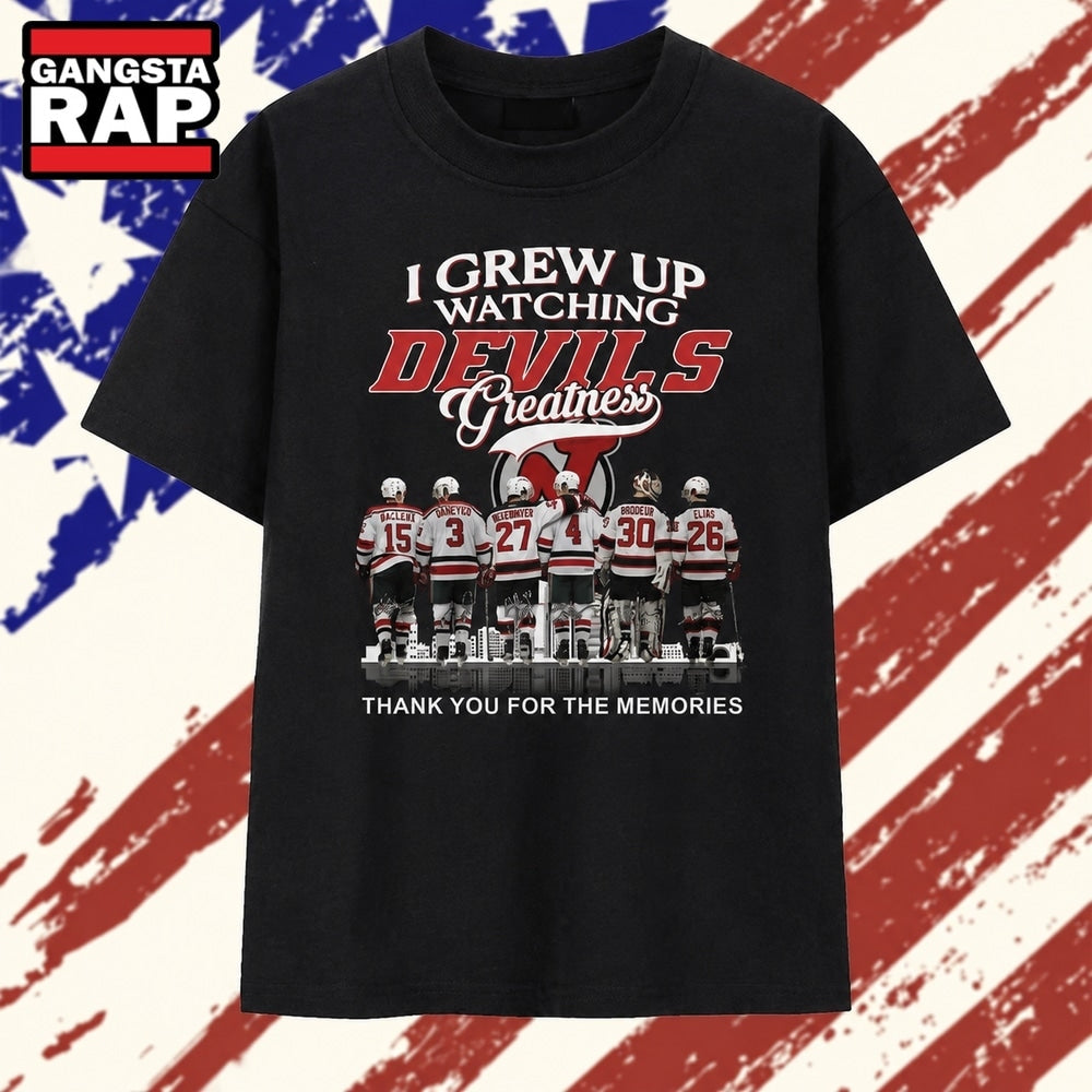 New Jersey Devils Legends Thank You For The Memories Graphic 2026 T Shirt