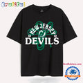 New Jersey Devils St Patricks Day Richmond Shamrock T Shirt