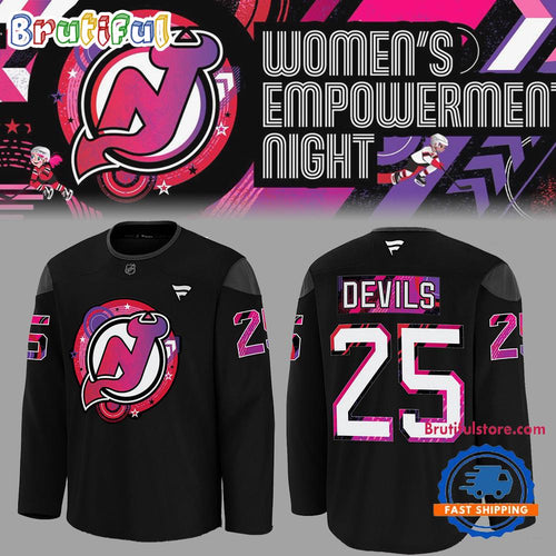 New Jersey Devils Women’s Empowerment Night Hockey Jersey