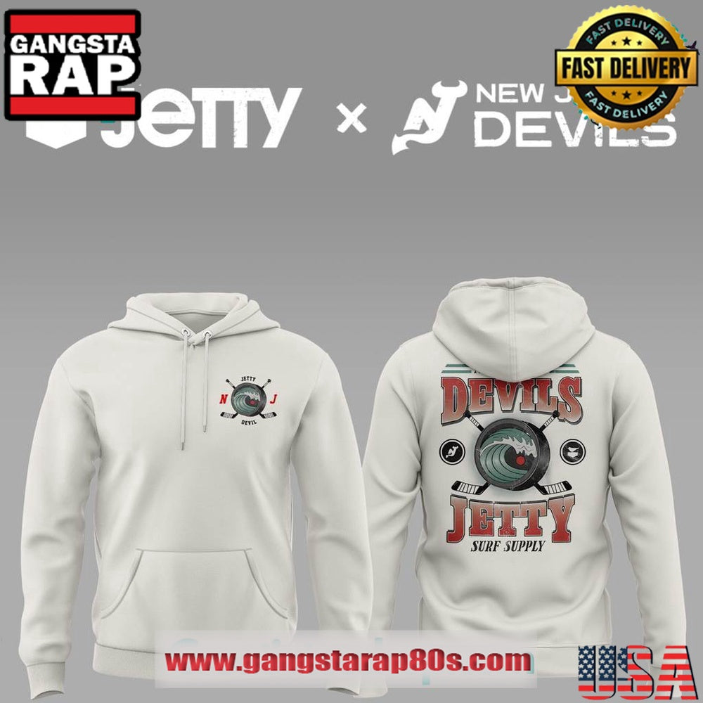 New Jersey Devils x Jetty Limited Edition Hoodie Shirt