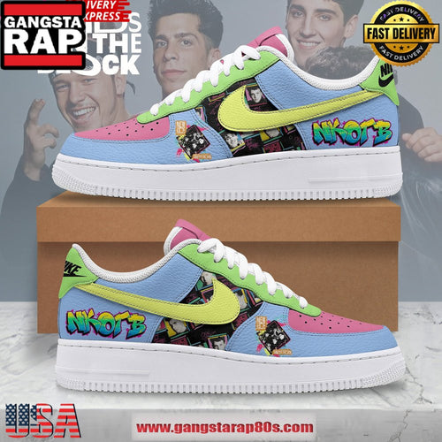 New Kids On The Block Collab Nike Special Edition Air Force 1 Sneakers Shoes
