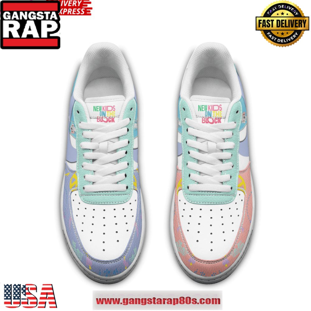 New Kids On The Block Limited Edition Air Force 1 Sneakers Shoes