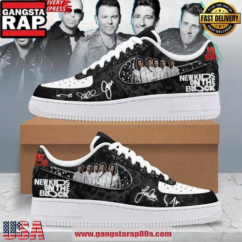 New Kids On The Block (NKOTB) 2025 Limited Edition Air Force 1 Sneakers Shoes