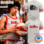 New Mexico Lobos Basketball Retro Uniform 2026 Limited Edition Hoodie T-Shirt