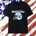 New Orleans Breakers 1984 Helmet T Shirt